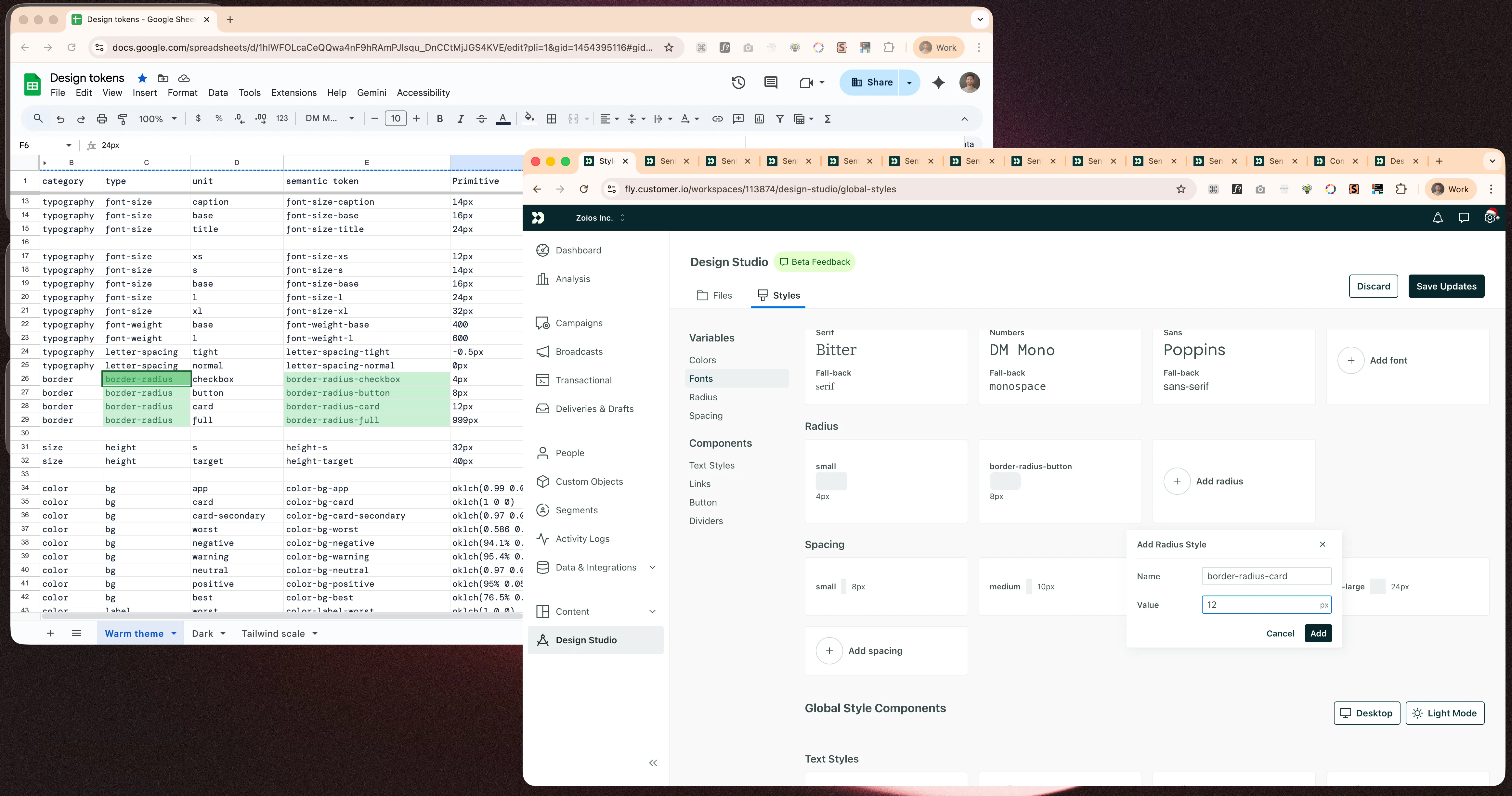 Tokens platform-agnostic